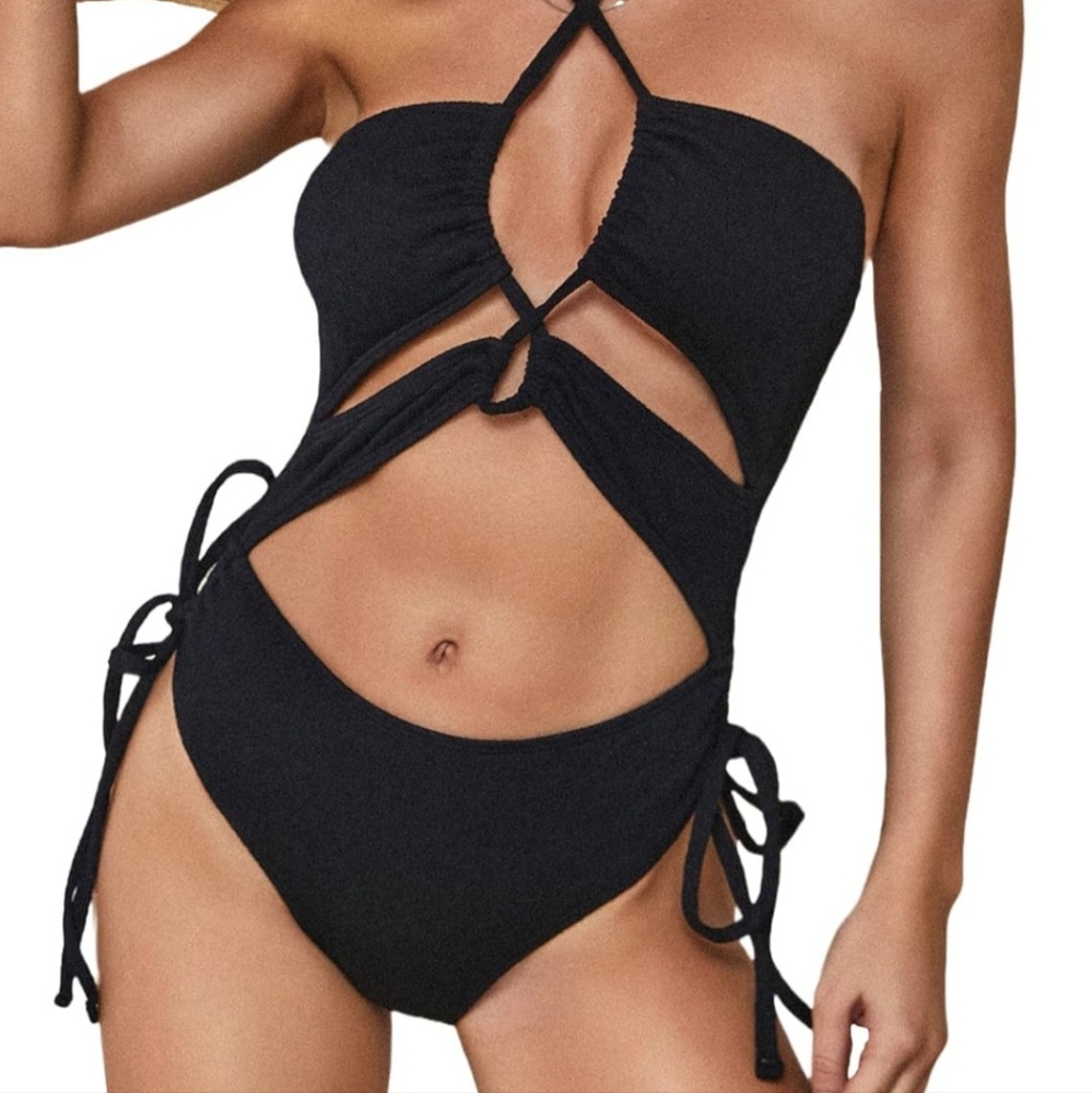 Brand New Cutout One Piece Swimsuit - New Without Tags.